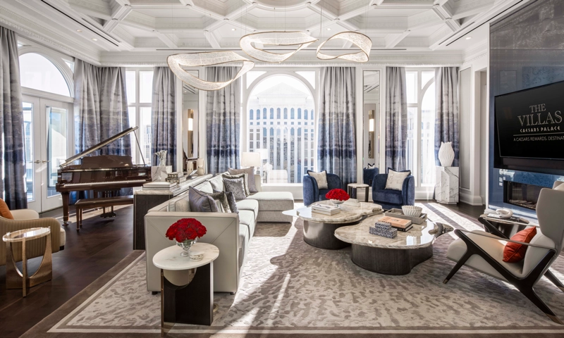 Caesars Palace Unveils 31 New Villas to Celebrate 60th Anniversary Enhancements