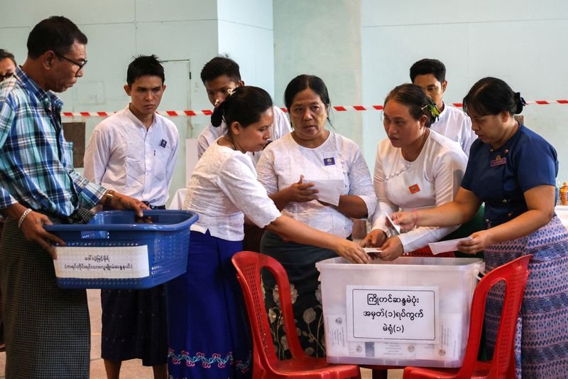 Myanmar Election Heads into Final Stage as Military-Backed Party Poised for Victory