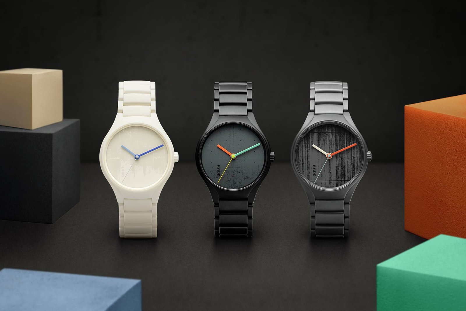 Rado True Round and Les Couleurs Le Corbusier Exclusive Collection