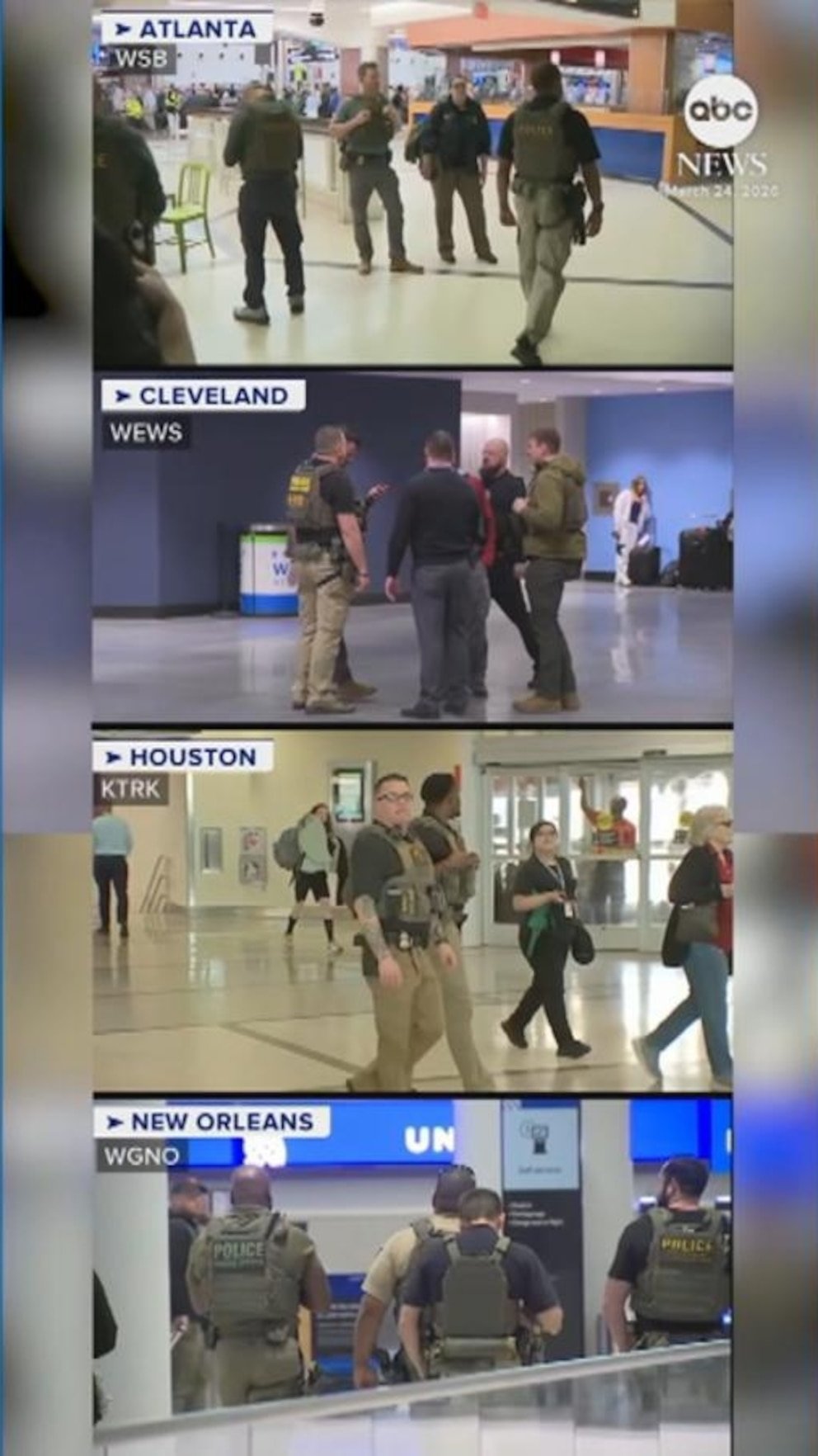 Travel Delays Persist Despite ICE Agents Deployed at U.S. Airports – Watch Now