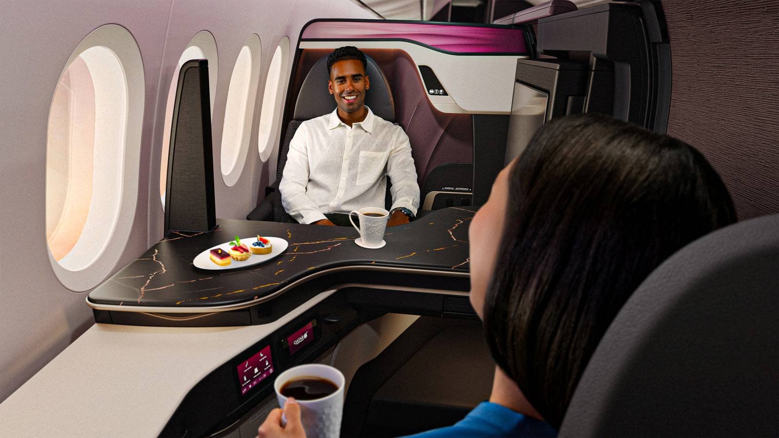 2026 Comparison: Qatar Airways' New Business Class vs. Emirates' Features