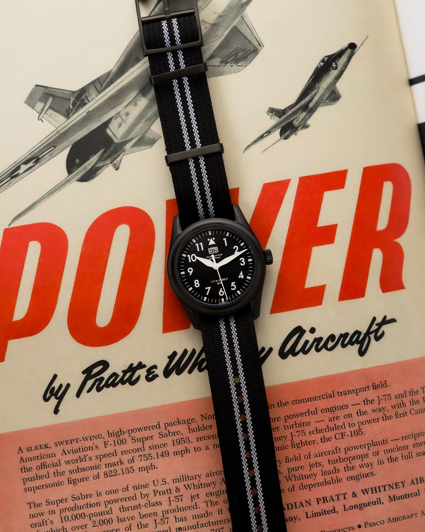 HTD's Latest Phanto: Perfecting the Classic Pilot Watch Design