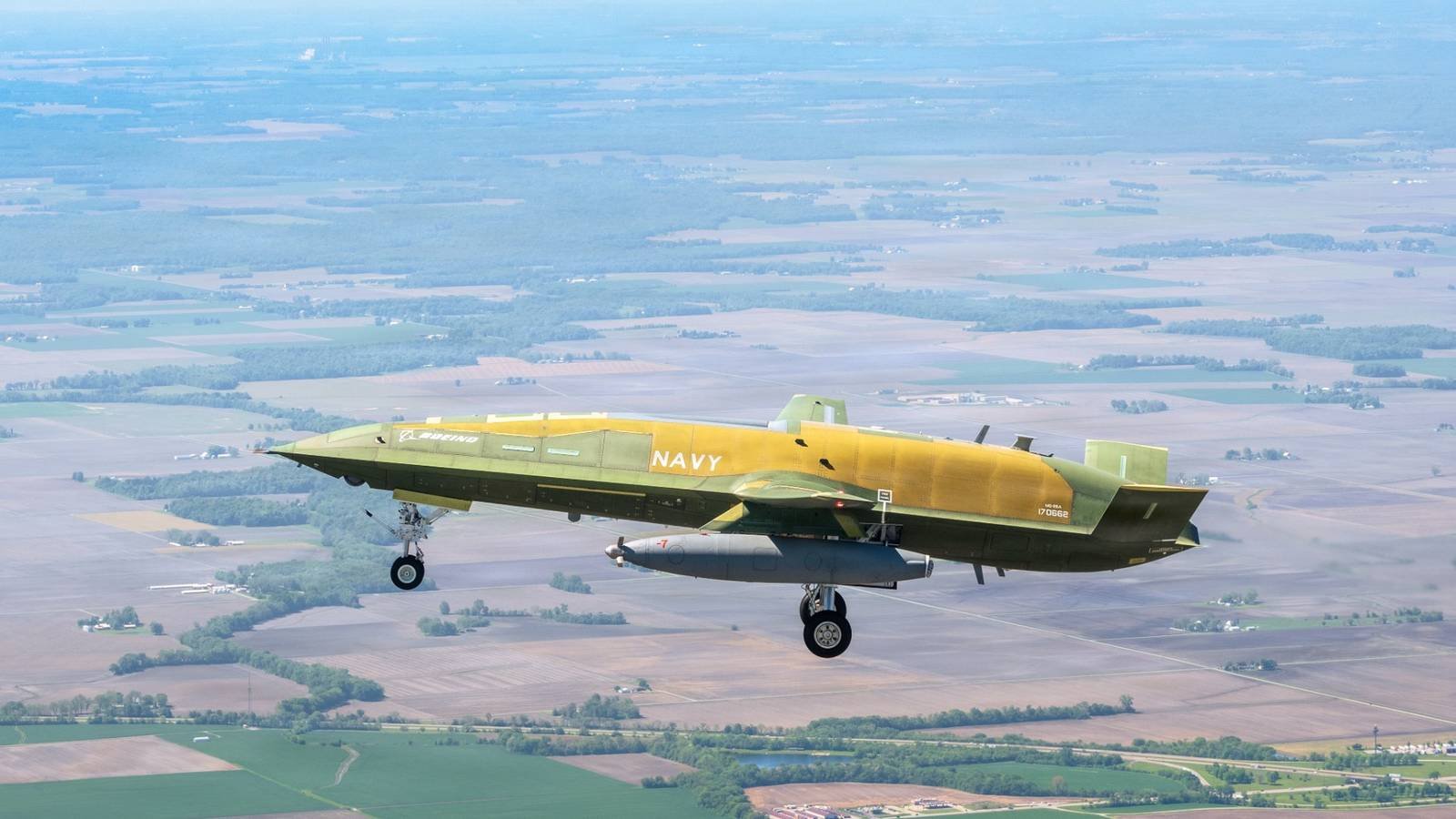 US Navy Launches Unmanned Era with Inaugural Flight of Boeing MQ-25A Stingray