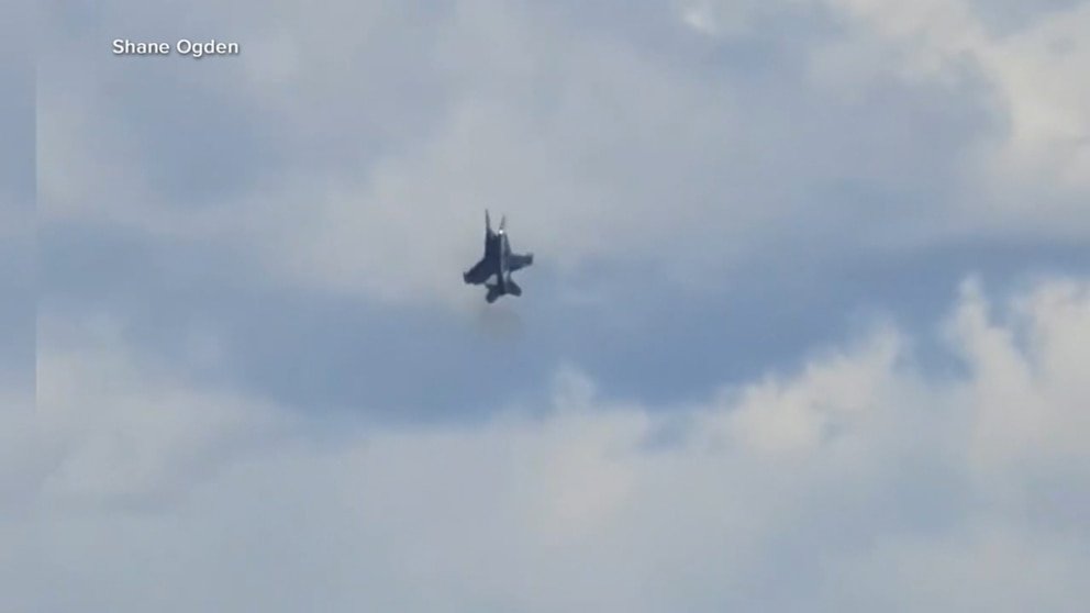 VIDEO: Two Fighter Jets Crash Midair During Idaho Air Force Base Air Show