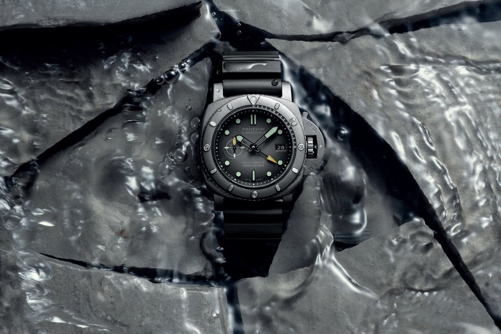 Panerai Submersible Navy SEALs Afniotech Watch - Model PAM01089