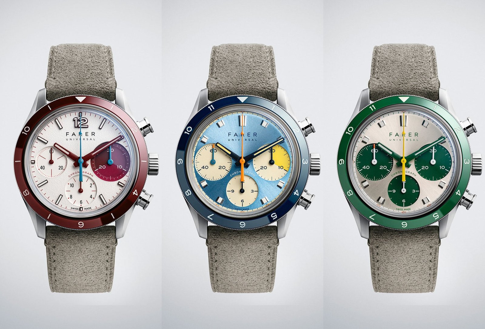 Introducing the Latest Farer Racing Chronographs: Embracing Vibrant '70s Style