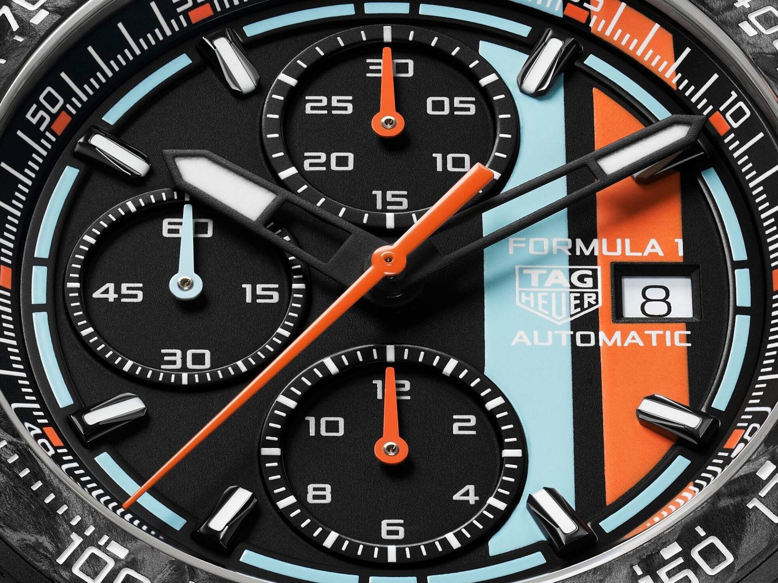Gulf Edition TAG Heuer Formula 1 Automatic Chronograph Watch